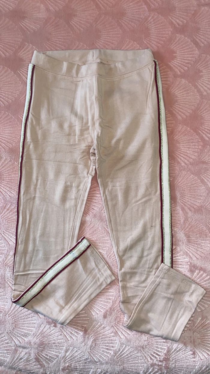 Legging rose pale tape à l’œil TAO