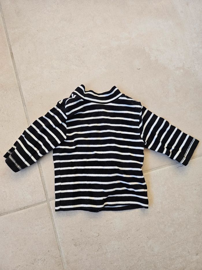 T-shirt manche longue 1 mois