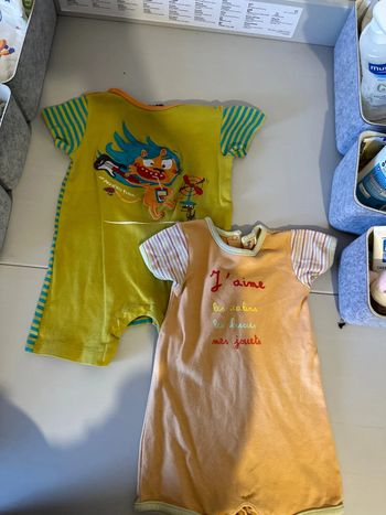 Lot de combinaison 18mois