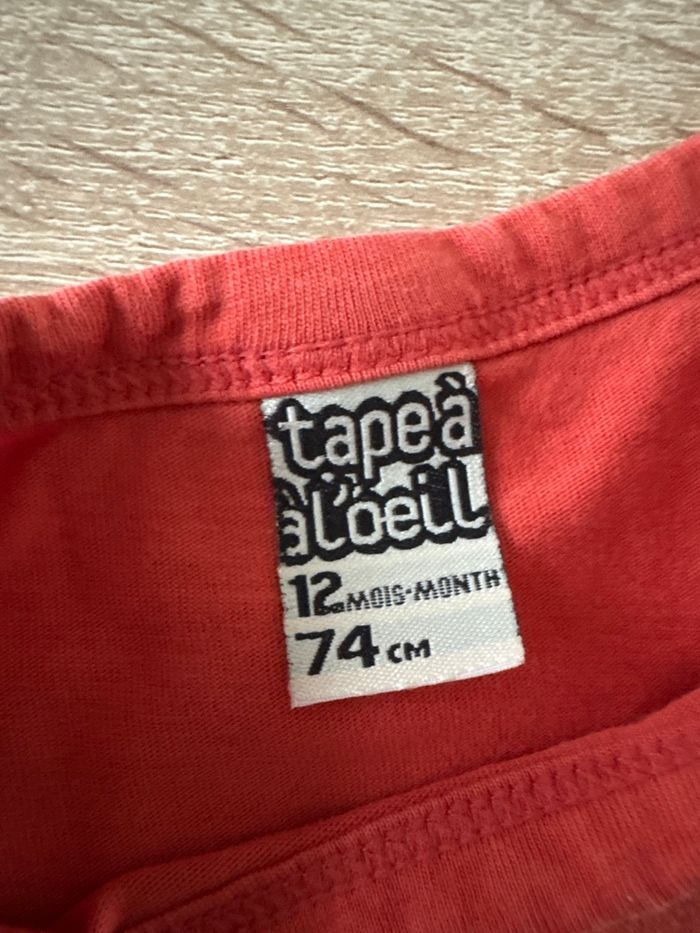 TEE shirt Manche Longue 12Mois- 74 cm - photo numéro 3