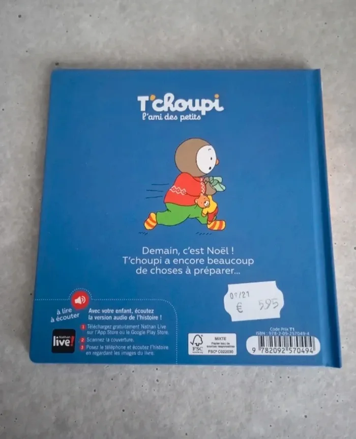 Livre T'choupi fête Noël - photo numéro 2