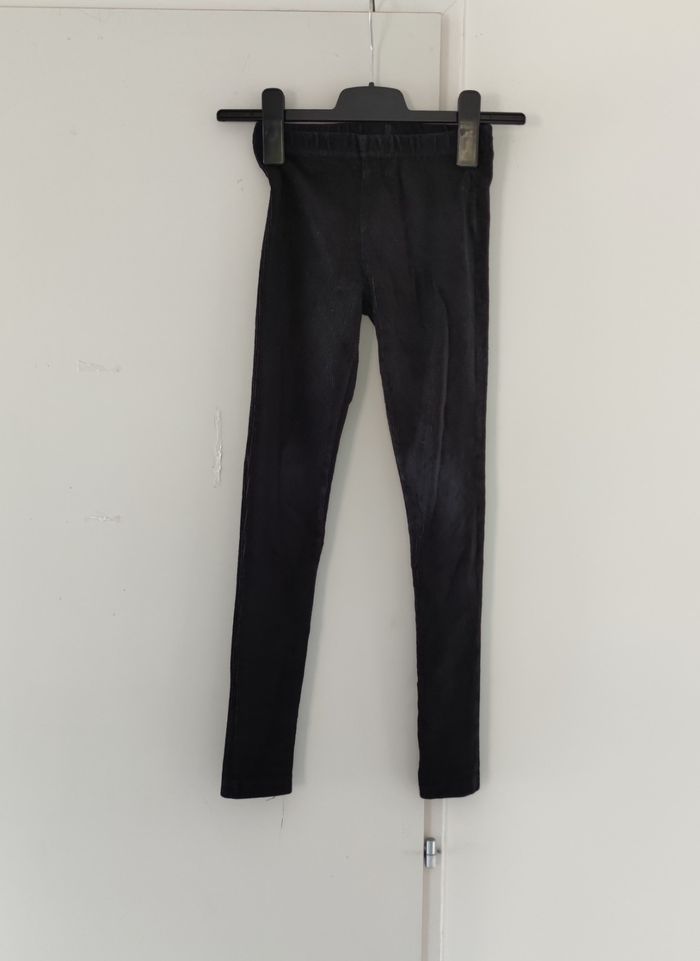 Pantalon noir sans marque taille 9 ans pour fille - photo numéro 5