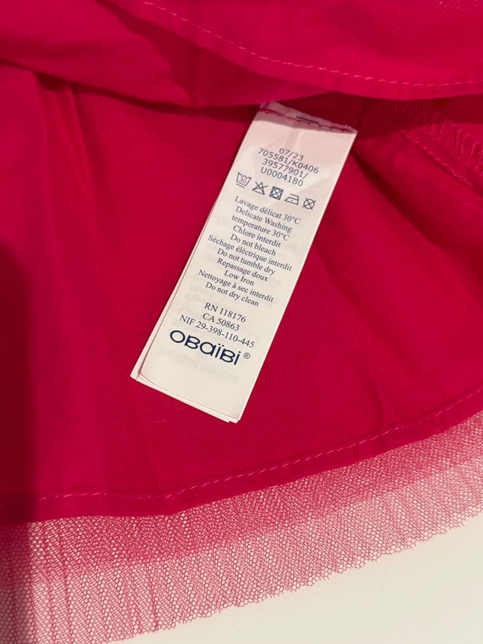 Jupe en tulle Obaïbi Taille  6 a 12 mois - photo numéro 6