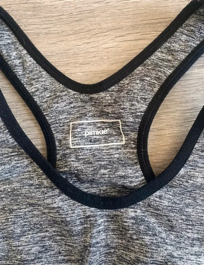 Brassière de sport grise pimkie - photo numéro 4