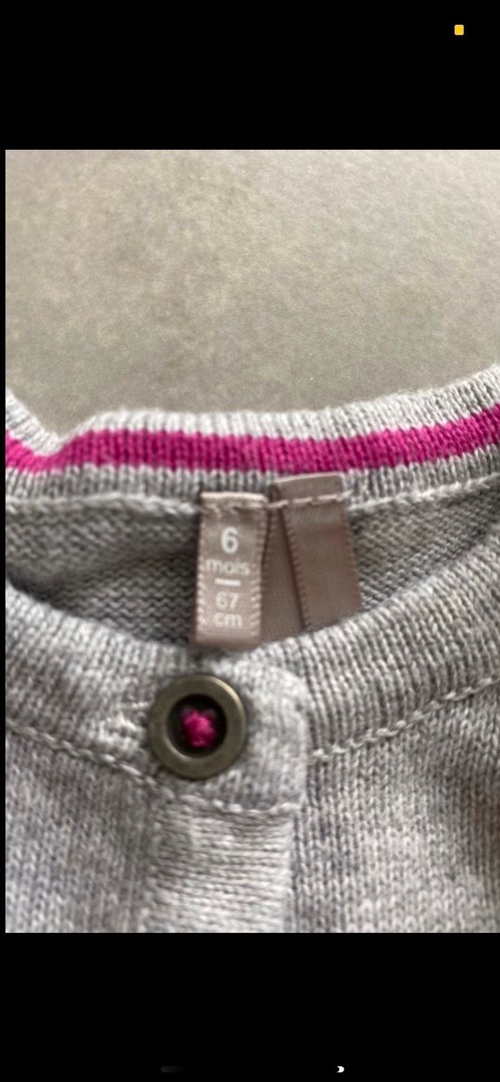 Gilet fille Orchestra 6 mois - photo numéro 3