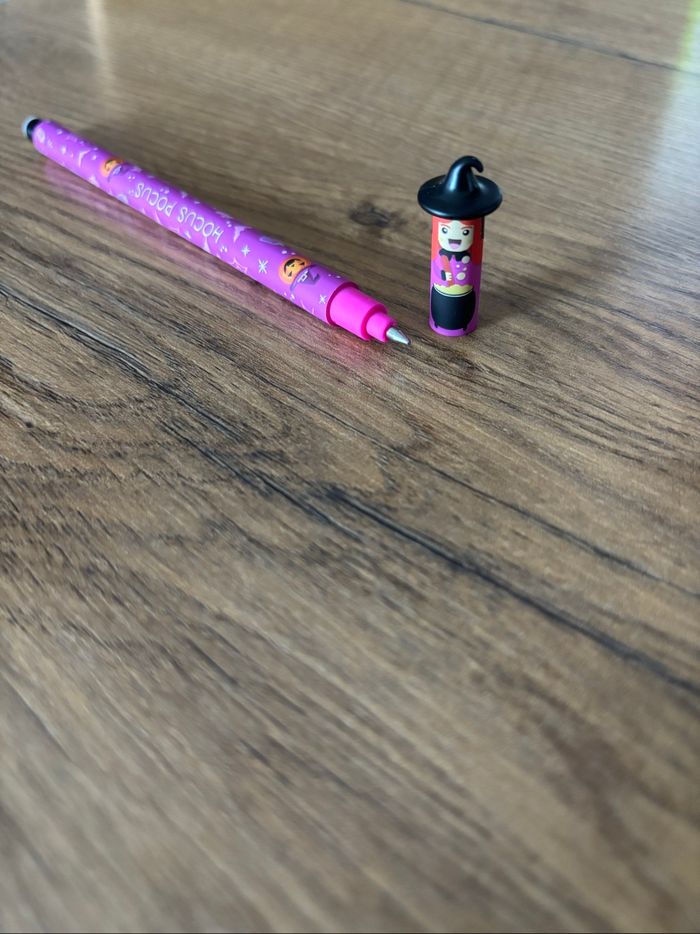 Stylo effaçable Halloween sorcière sans marque - photo numéro 3