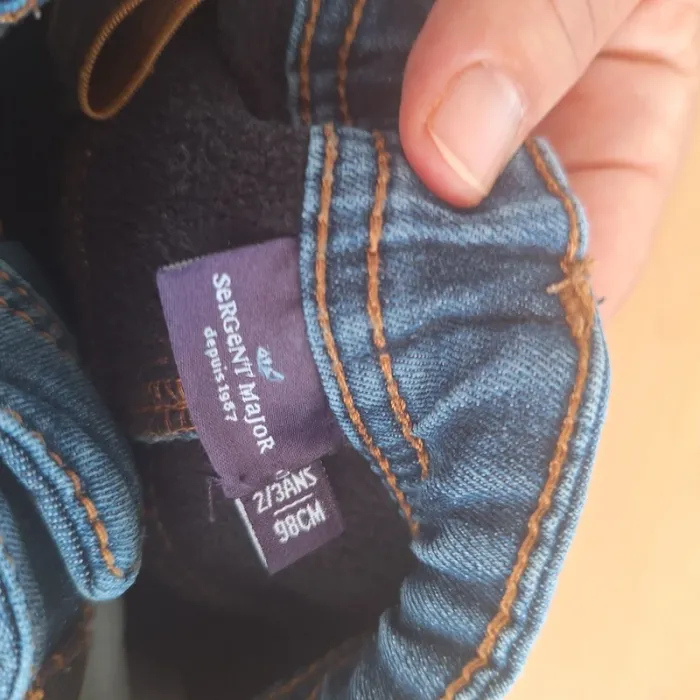 Pantalon Sergent Major chaud 2/3 ans doublé polaire - photo numéro 4
