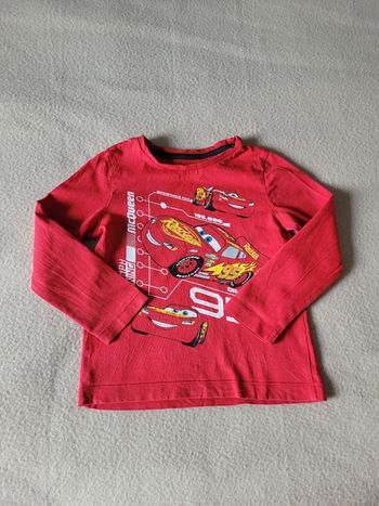 T-shirt manches longues cars 98 cm