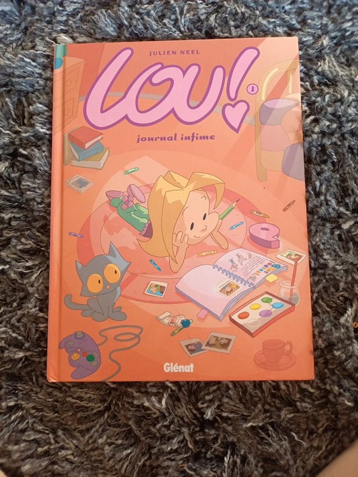 Bande dessinée "Lou journal intime"