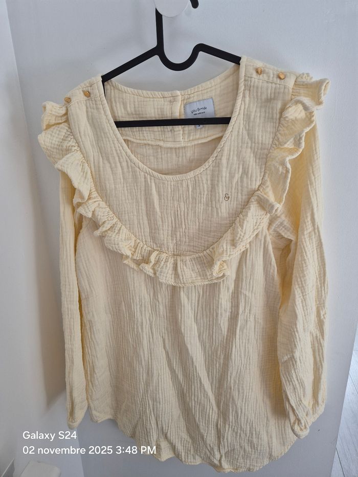 You and milk blouse d'allaitement S you& milk