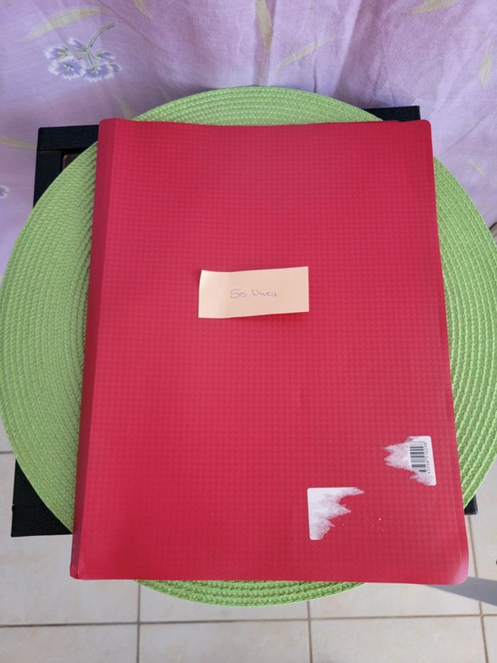 Porte document 50 vues