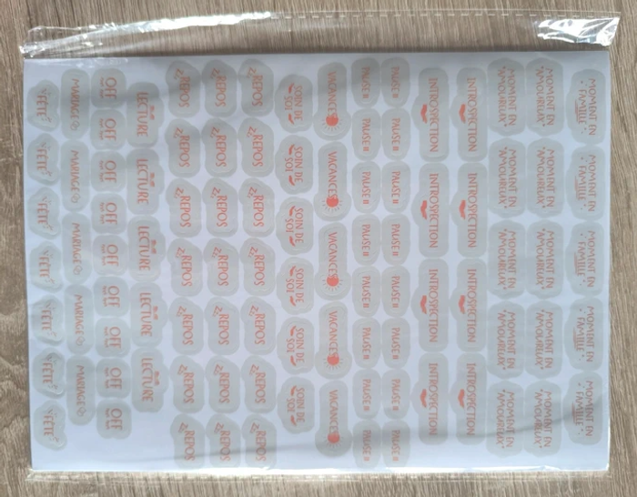 Un agenda business coach en cuir rouge - photo numéro 4