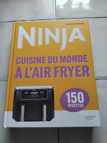 Livre de recettes Ninja cuisine du monde a L'air Fryer neuf 