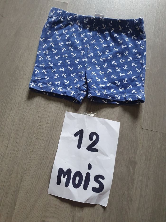 Short 12mois garçon
