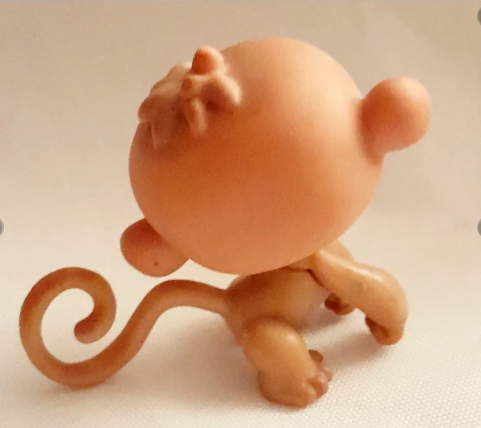 Figurine Littlest Pet Shop Singe aux yeux vert #373 - photo numéro 2