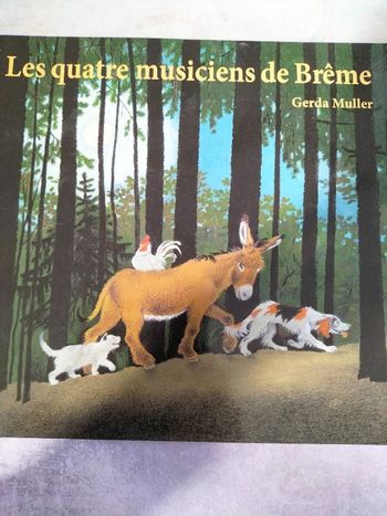 Livre enfant Les quatre musiciens de BrêmeL'école des loisirs