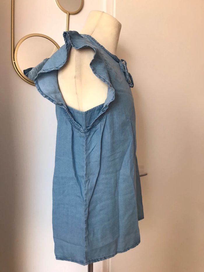 Blouse en Tencel façon denim Esmara - photo numéro 3