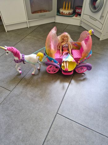 Carrosse barbie