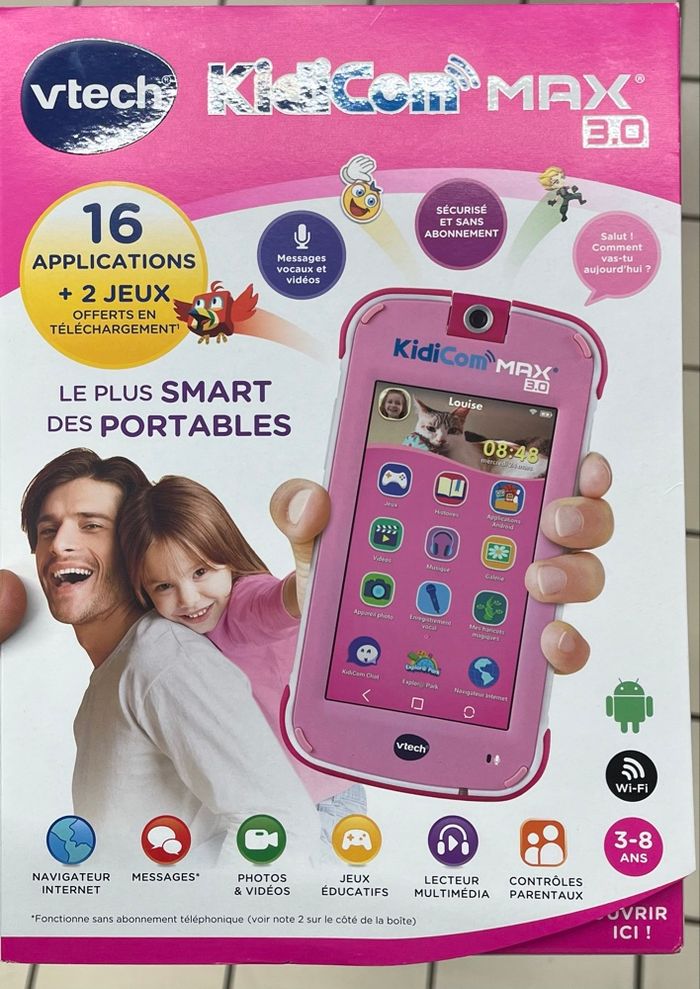 Tablette numérique Kidicom Max 3.0 - photo numéro 2