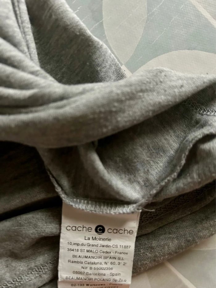 T shirt femme 34 / XS /0 - Cache Cache - en très bon état - photo numéro 4