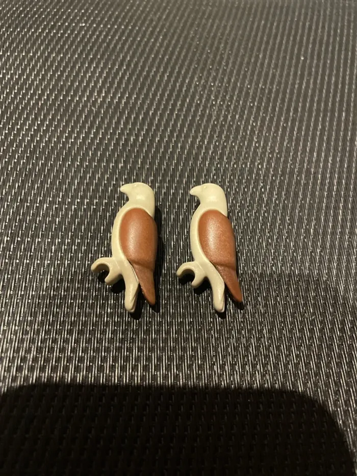 Playmobil lot 2 faucons 3006 3628 3878 4865 moyen âge château citadelle forteresse vintage - photo numéro 2