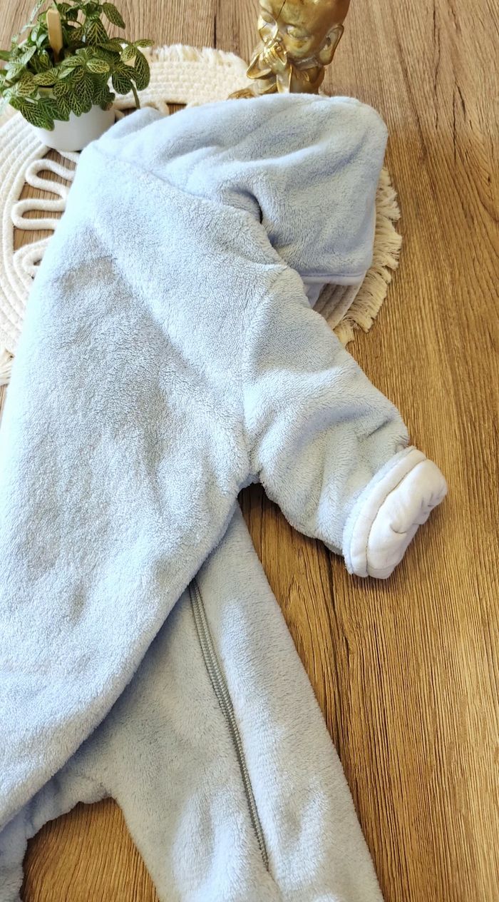 Combinaison Bébé Garçon 3/6mois Tissaia Bleu clair - photo numéro 10