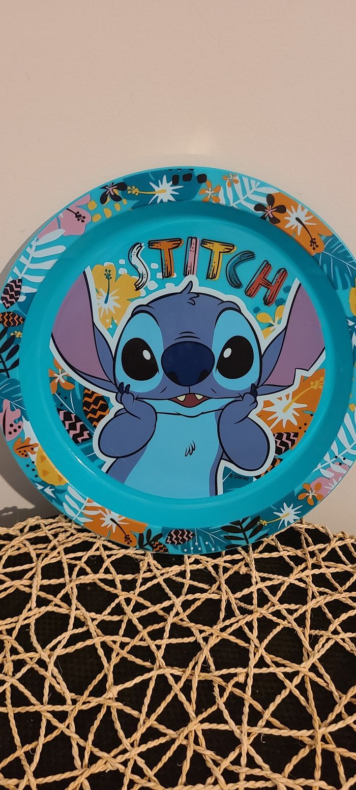 Assiette creuse pour enfant stitch - photo numéro 3