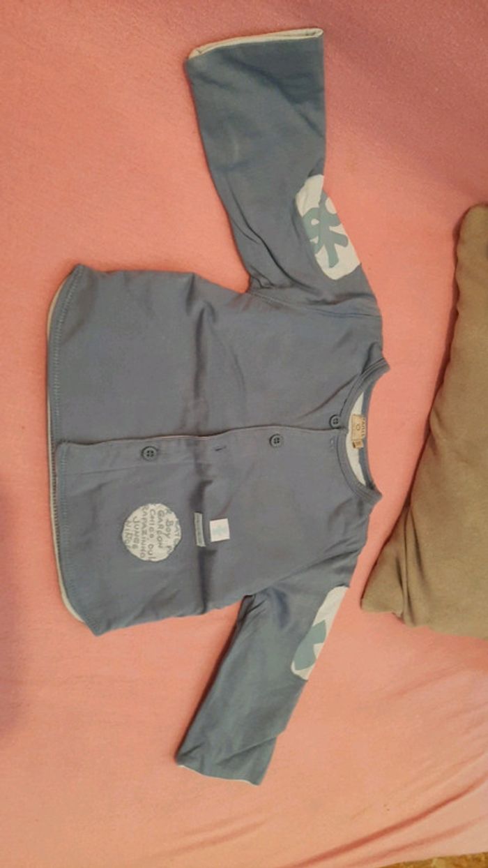 Gilet bleu - photo numéro 2