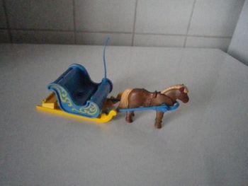 TRAINEAU ET SON PONEY
