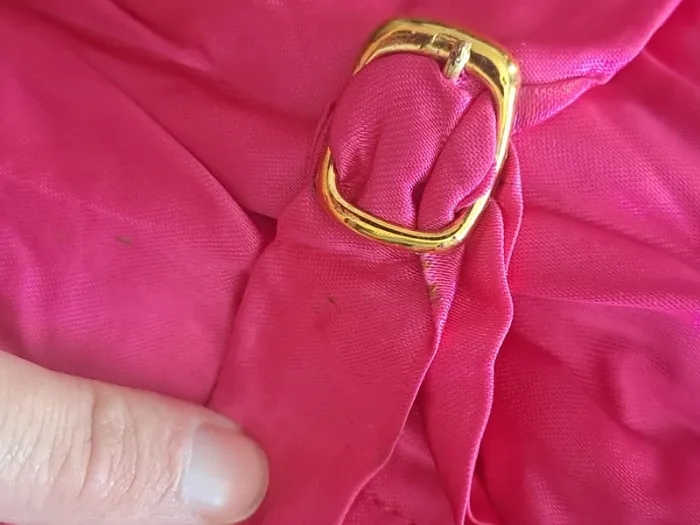 Gilet costume bleu marine fuschia BUDÙ Taille 44 - photo numéro 12