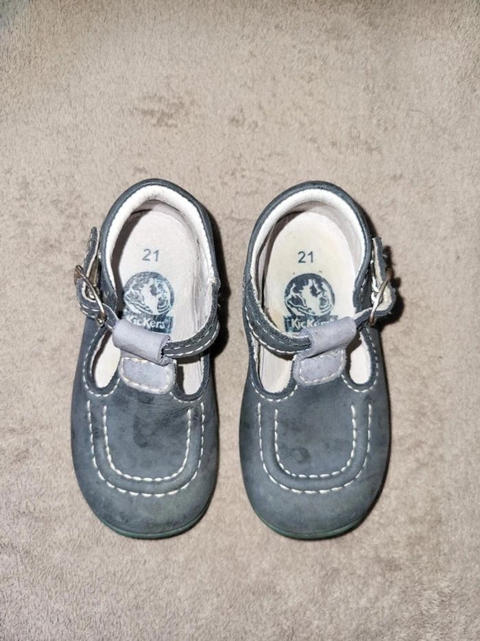 Chaussures sandales bébé 21 Kickers - photo numéro 3