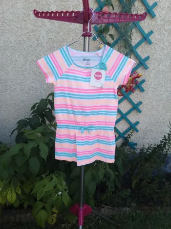 robe été taille 3 ans epop girl 100% coton neuve