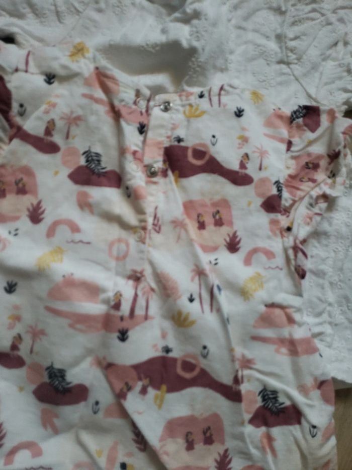 Lot de 2 blouses TAO 18 mois 81 cm - photo numéro 6