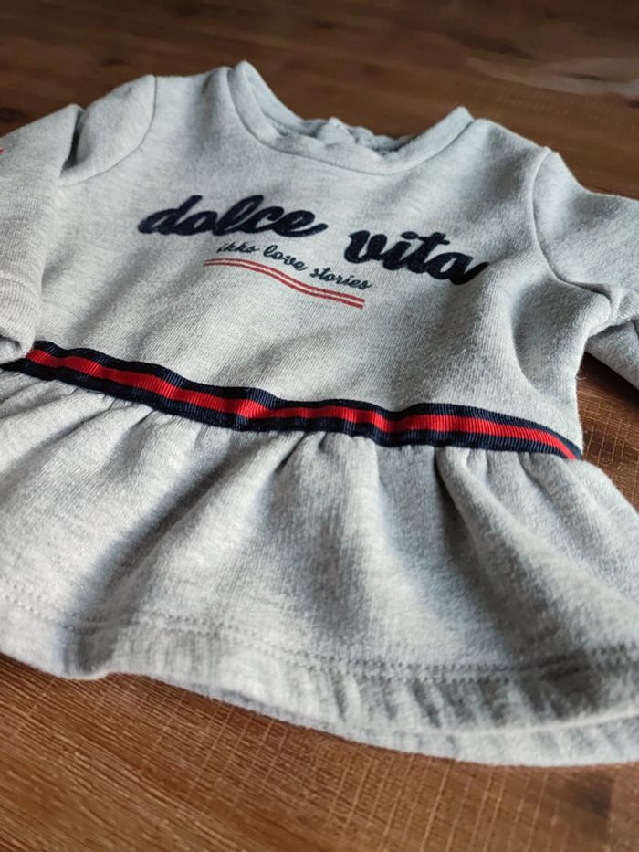 Joli pull sweat fille 12 mois - photo numéro 3