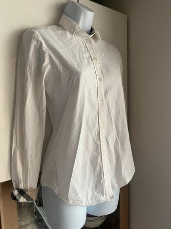Chemise cintrée burberry blanche taille xs
