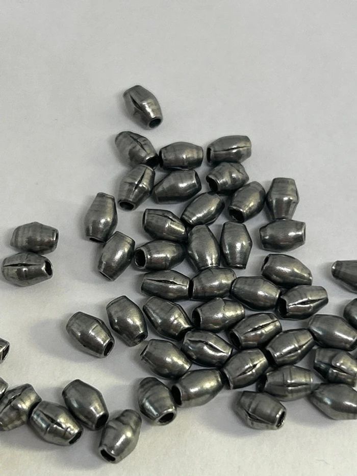 C423. Lot de 50 perles en alu des années 50 - photo numéro 3