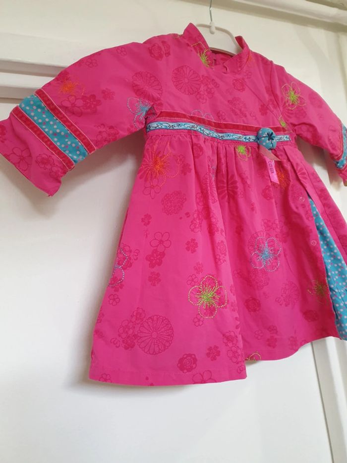 Robe doublée coton Kenzo 9 mois - photo numéro 4