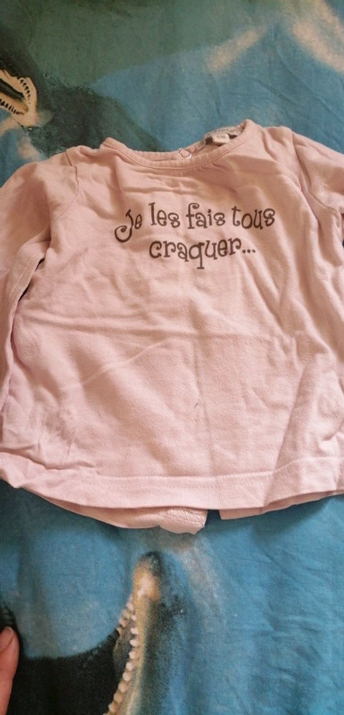 Tee shirt manche longue - photo numéro 2