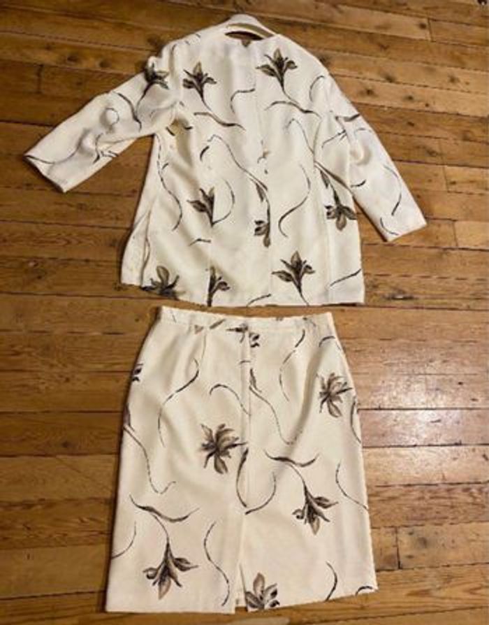 Bel ensemble veste plus jupe 46 Anne Weyburn la redoute - photo numéro 2