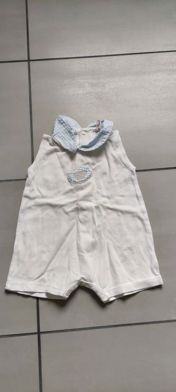 Combinaison short garçon