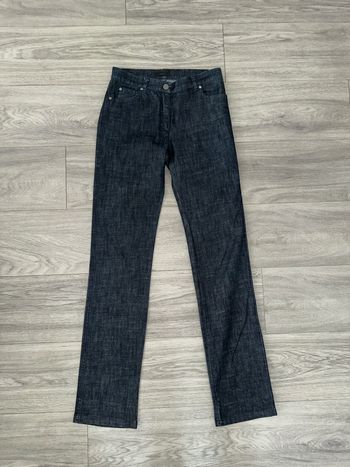 Jean denim droit bleu brut marine Lola Vintage T36 S
