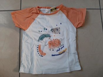 Tee shirt manches courtes 18 mois