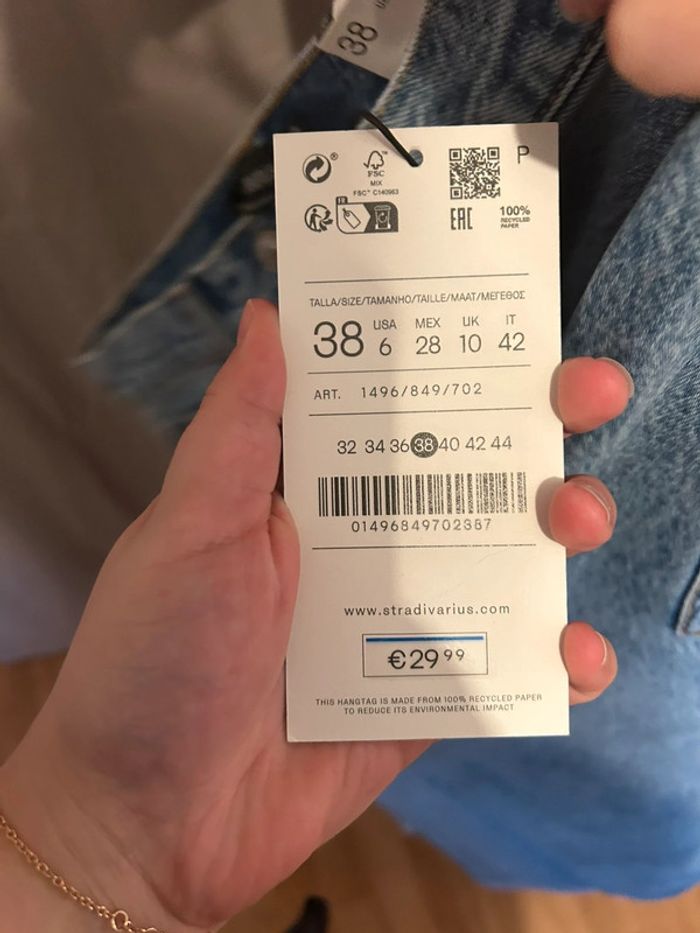 Jean stradivarius t 38 - photo numéro 3