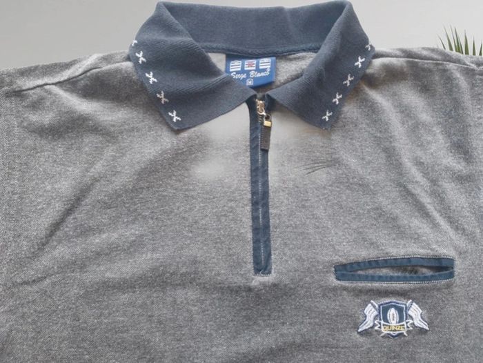 Polo Serge Blanco taille M - photo numéro 2