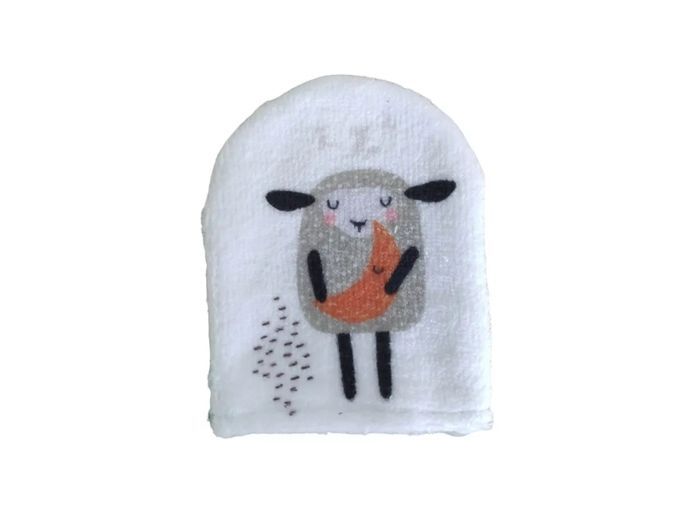 Lot de 5 gants de toilette - animaux de la Forêt - photo numéro 5