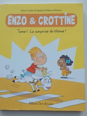 Enzo et Crottine, tome 1 : la surprise de mémé