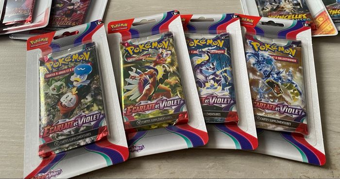 Lot Pokémon scellé – Trio Pokébox Team Rocket + Artset EV01 EV08 EV10 – Produits scellés - photo numéro 5