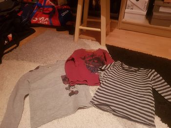 Lot tee shirt manches longues 5 ans