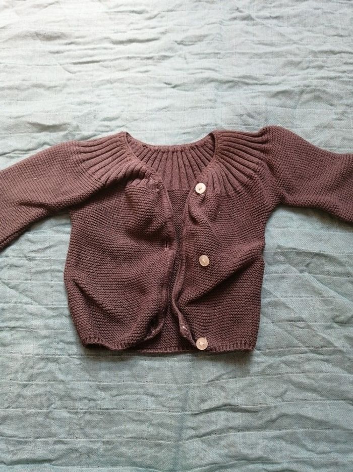 Lot de 2 gilet en laine - photo numéro 2