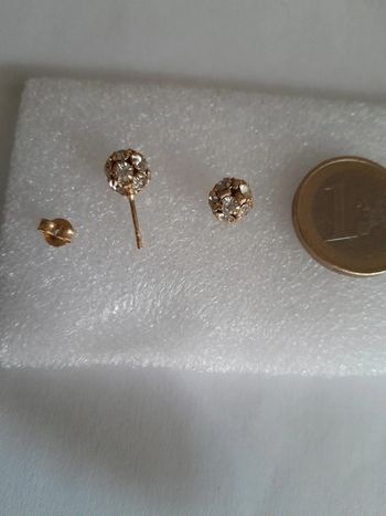 Magnifiques b o fines puces boules vintage